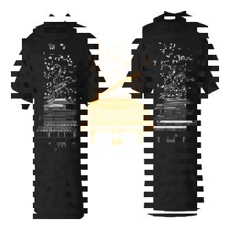 Cadeau Pour Un Musicien Notes De Musique Piano T-Shirt - Cadeauxyz