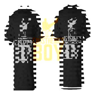 Calistenia Niño Fitness Peso Corporal Entrenamiento Calistenia Camiseta unisex - Regaloses