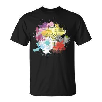 Caméra Photographie Photographe Photointage T-Shirt - Cadeauxyz