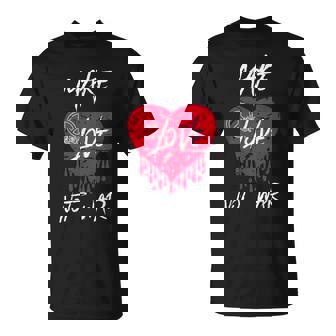Camicia Con Scritta Make Love Not War Con Scritta Make Love Not War Lingua Italiana Non Garantita Maglietta - Novitaregali