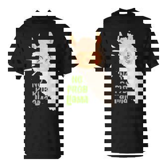 Camicia No Problama No Problama Camicia Divertente Alpaca Llama Maglietta - Novitaregali