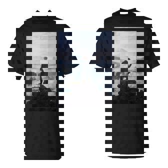 Caminante Sobre El Mar De Niebla De Caspar David Friedrich Camiseta unisex - Regaloses