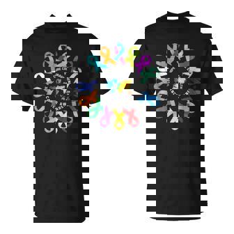 All Cancer Matters Awareness Fight Cancer Ribbon Support T-Shirt - Monsterry