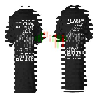 Candle Sticks Market Trading T-Shirt - Thegiftio UK