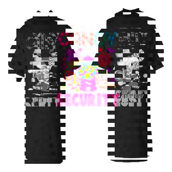 Candy Security Candy Land Decorations Sweetie Candy Squad T-Shirt - Thegiftio UK
