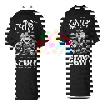 Candy Security Candy Lover Treats Sweets Fun T-Shirt - Thegiftio UK