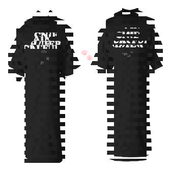 Canine Chauffeur Dog Sayings T-shirt - Monsterry