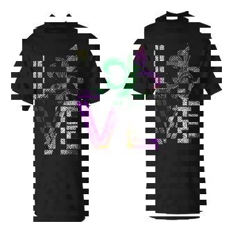 Carnival Celebration Love Carnival Costume Mardi Gras T-Shirt - Monsterry