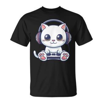 Cat Gaming T-Shirt - Geschenkecke