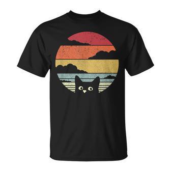 Cat Intage Cat Retro Cat T-Shirt - Geschenkecke