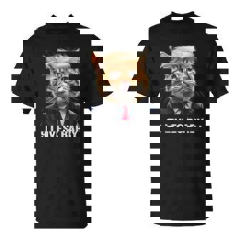 Cat Trump 9 Lives Baby Nine Lives T-Shirt | Mazezy