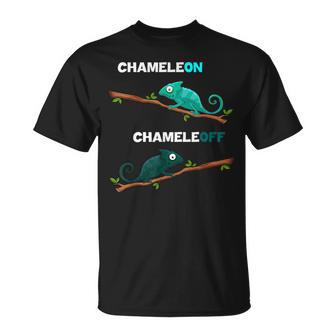 Chameleon Chameleoff Chameleon Slogan T-Shirt - Geschenkecke