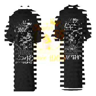 Chapter 55 Fabulous Since 1969 55Th Birthday Melanin T-Shirt - Seseable