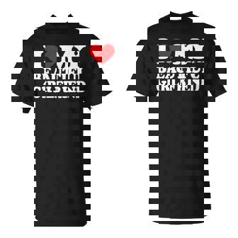 Chemise I Love My Beautiful Girlfriend Et I Love My Girlfriend T-Shirt - Cadeauxyz