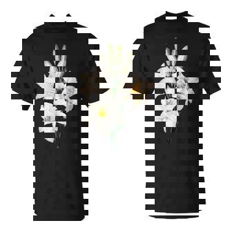 Chemiseintage À Fleurs De Lys Pour S Et Filles T-Shirt - Cadeauxyz