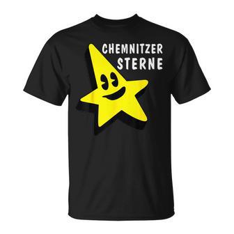 Chemnitz Sachsen Chemnitzer-Stern Graffitis Lustige Sterne T-Shirt - Geschenkecke