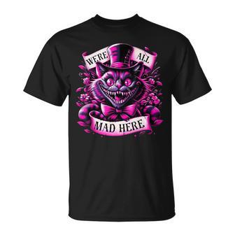 Cheshire Cat Alice In Wonderland Party T-Shirt - Geschenkecke