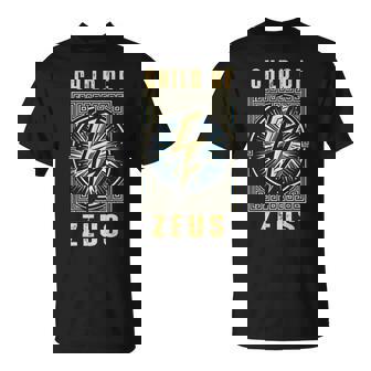 Child Of Zeus Ancient Greek Mythology Zeus God T-Shirt - Thegiftio