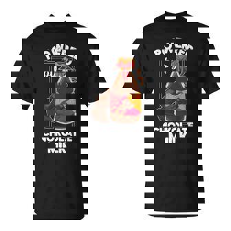 Chocolate Milk Coffee Recipe Food Morning Breakfast Dessert Premium T-Shirt - Monsterry