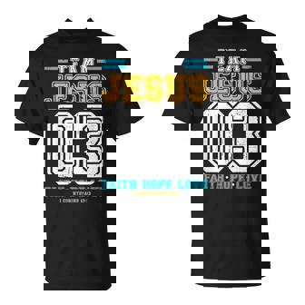 Christian Team Jesus 03 Faith Hope Love T-Shirt - Monsterry