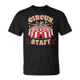 Circus Staff Fête Sur Le Thème Du Cirque T-Shirt - Cadeauxyz