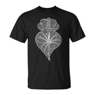 Cœur Deiana Bijoux En Filigrane Portugais T-Shirt - Cadeauxyz