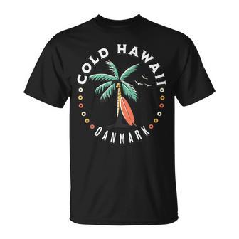 Cold Hawaiian Retro Surfer Denmark T-Shirt - Geschenkecke