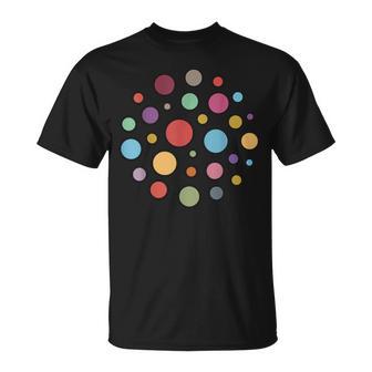 Colourful Dots For Frohnaten T-Shirt - Seseable