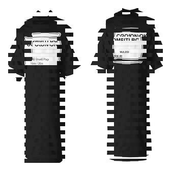 Composition Notebook Halloween Costume Couples Fancy Dress T-Shirt - Thegiftio UK