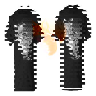 Conception D'arbres Et De Renards Écologiste De La Nature En T-Shirt - Cadeauxyz