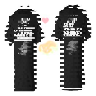 Corn Snake Pet T Shirt Baby Corn Snake Breeder Tee T-Shirt - Monsterry