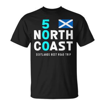 Costa Norte Escosa 500 Escocia Nc 500 Camiseta unisex - Regaloses