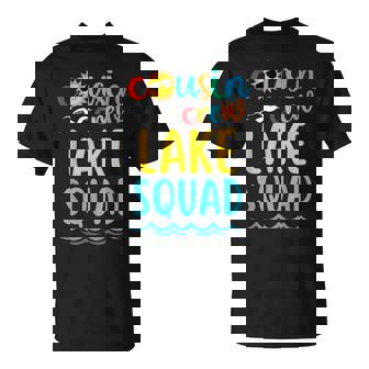 Cousin Crew Lake Squad 2024 Summer Vacation Family Matching T-Shirt - Monsterry