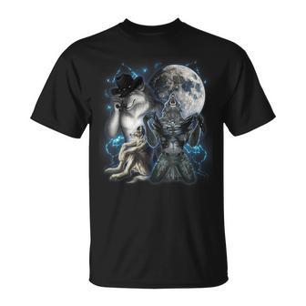 Cringe Alpha Wolf Meme Werewolf T-Shirt - Geschenkecke