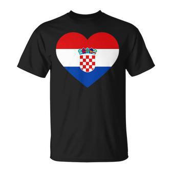 Croatia Flag Croatia Children's Croatia Hrvatska T-Shirt - Seseable