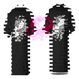 Crush Cancer Pinktober Ribbon Breast Cancer Awareness T-Shirt | Mazezy
