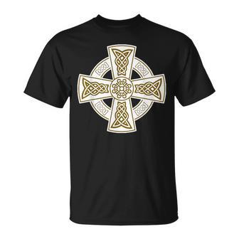 Cruz Celta Decorativa De Nudos 4 Camiseta unisex - Regaloses