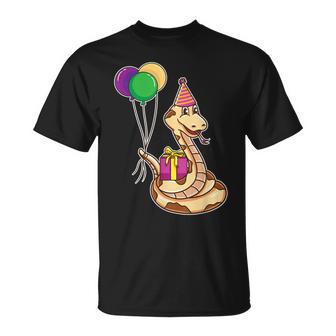 Cumpleaños Serpiente Para Amante De La Serpiente Camiseta unisex - Regaloses