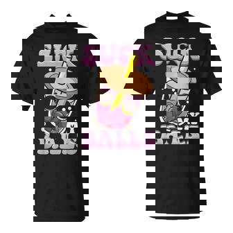 Cute & Suck My Balls Boba Tea Pun T-Shirt - Cadeauxyz