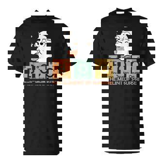 Cute Chemistry Boo The Element Of Surprise Chemist Halloween T-Shirt | Mazezy