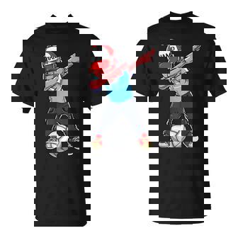 Cute Dabbing Boy Volleyball Lover Dab Boys Youth League T-Shirt - Monsterry