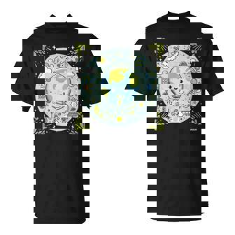 Cute Earth Holding Sapling Eco-Friendly Art T-Shirt - Monsterry