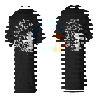 Cute Fox Quote I Was Made For Winter Adventures Snow Wreath T-Shirt - Monsterry