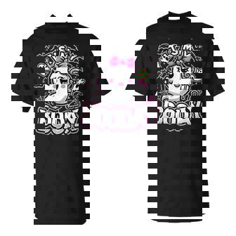 Cute Ghost Booday Birthday Halloween Party Fun T-Shirt - Thegiftio UK