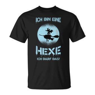 Short-Sleeved Ich Bin Eine Hexe Ich Kann Das Zicken T-Shirt - Geschenkecke