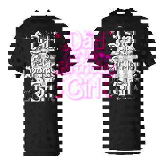 Dad And Mom Of The Birthday Girl Doll Family Party Decor T-Shirt - Monsterry