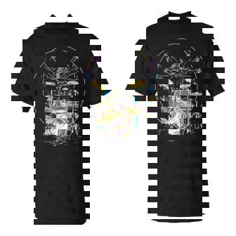 Dainci Batería Musical Camiseta unisex - Regaloses