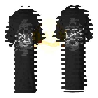 Daly Irish Surname Daly Irish Family Name Celtic Cross T-Shirt - Monsterry