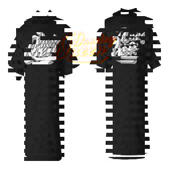 Dancing Queen 70S Disco Retro Script T-Shirt - Thegiftio