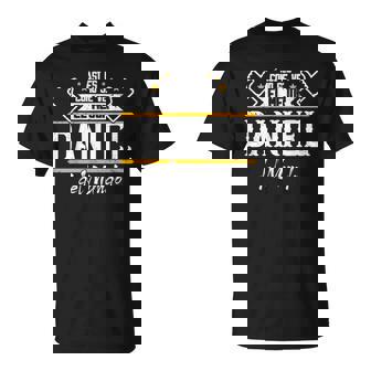 Daniel Así Es Como See El Mejor Daniel Del Mundo Camiseta unisex - Regaloses